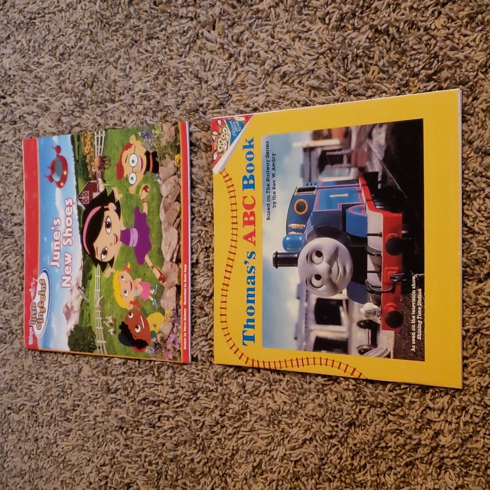 Little Einstein and Thomas the Train books